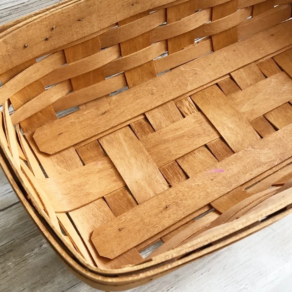 Longaberger Bread/Cracker Basket Vintage 1992 - NO LINING
